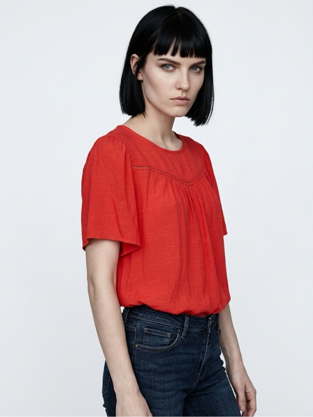 Nanette Lepore Lightweight Colorful Blouse Size Medium